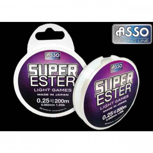 Fir Asso Super Ester 0.090mm 0.680kg 200m White-Fluo - Img 3