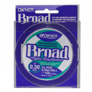 Fir Owner Broad Fluorine Treated 0.12mm 1.50kg 150m Natural Clear - Img 2