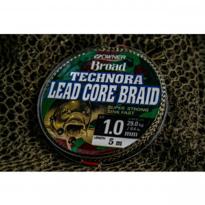 Fir Owner Lead Core Technora Line 1.00mm 64lb 5m Verde-Negru - Img 4