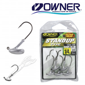 Jig Lestat Owner JH-31 No.2/0 1/8Oz Stand Up Type - Img 4
