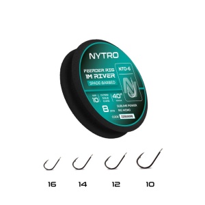 Rig Feeder River Nytro 100cm NTO6 Monofilament