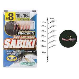 Sabiki Owner 5538 Shrimp Skin 6buc/pac - Img 2