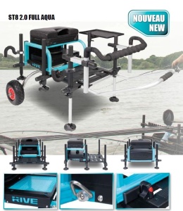 Scaun Modular Rive ST8 2.0 Full Aqua - Img 5