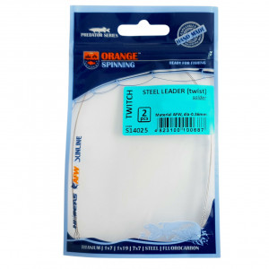 Struna Otel Twist Orange 0.36mm 11kg 17cm 2buc - Img 2