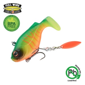 Swimbait Sakura Tribbble 67mm 35.5gr 219 Fluo Tiger