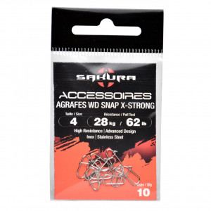 Agrafe Rapide Sert WD Snap X-Strong Nickel 10buc