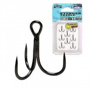 Ancora Owner STBL-36BC No.14 Barbless Black Chrome 8buc/pac