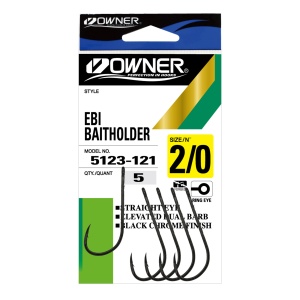 Carlig Owner 5123-091 No.2 Negru Ebi Baitholder BC - Img 3