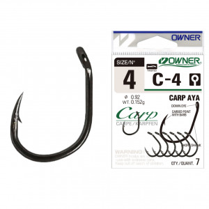 Carlig Owner C-4 No.4 Carp Aya - Img 1