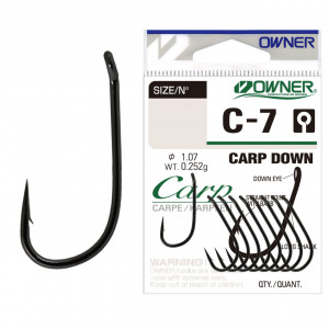 Carlig Owner C-7 No.1 Carp Down
