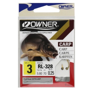 Carlige Legate Owner RL-328 No.7 70cm 0,22mm - Img 3