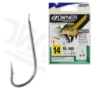 Carlige Legate Owner RL-560 No.16 70cm 0,12mm