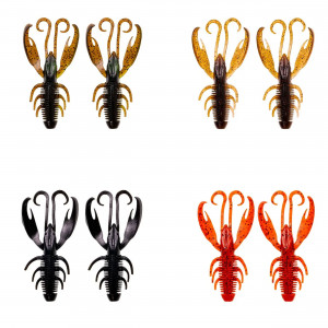 Creatura Zeck Edward 7.1cm Red Crab 8buc - Img 2