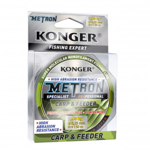 Fir Konger Metron Specialist ProCarp and Feeder 0.22mm 6.7kg 150m Verde Camou - Img 2