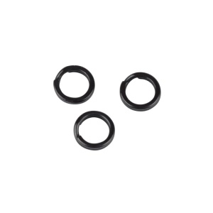 Inele Despicate Negre Skeater Split Rings 10buc/pac