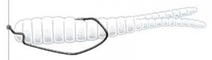 Jig Owner 5133 No.1/0 Down Shot Offset Hook - Img 2
