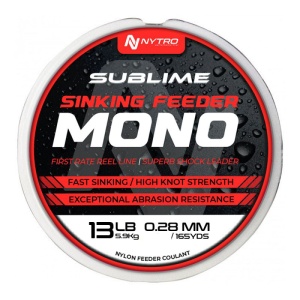 Monofilament Nytro 300m Sublime Sinking Feeder Maro