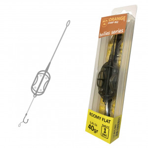 Montura Crap Orange 40gr Method Roomy Flat 1 carlig No.4
