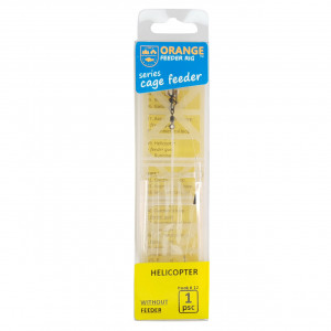 Rig Feeder Orange FR0094 Helicopter Fluorocarbon Sunline 50cm 0.31mm Carlig no.12 - Img 2