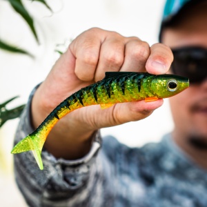 Shad Zeck Rippler Firetiger 2buc/pac