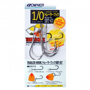 Spinnerbait Trailer Hook Owner 11567 No.2/0 - Img 2