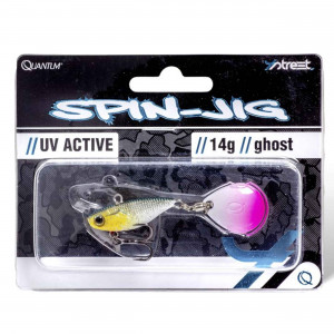 Turbotail Quantum 4Street Spin-Jig 28g 4,1cm Ghost - Img 2
