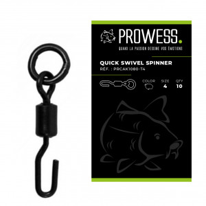 Vartej Prowess Rapid Spinner Negru Mat T4 10buc/pac