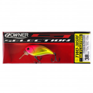 Vobler Owner Shallow Runner 5227 TWO-38SR 38mm 3.5gr 1002 Pink Chart - Img 2