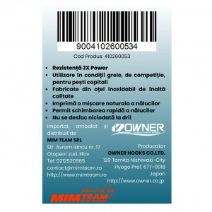 Agrafa Cultiva Amaz 72810 No.2 45kgHyper CrossLock Snap 10buc