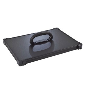 Capac Caseta Aluminiu Negru Rive pentru Scaun Modular