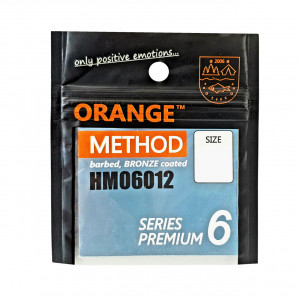 Carlig Orange no.12 Method Bronze Coated Premium Series 6 8buc