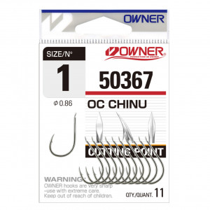 Carlig Owner 50367 No.3/0 Cut Chinu