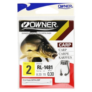 Carlige Legate Owner RL-1481 No.4 70cm 0,22mm - Img 3