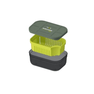 Cutie Momeala Teos cu Sita Scurgere 1.5l 17x17x9.5cm