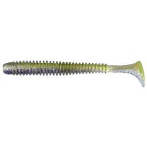 Grubber Shad Skinny Konger Lime 021