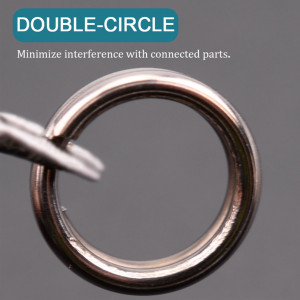 Inele Despicate Owner Amaz 72811 No.1 10kg Split Ring Regular 25buc