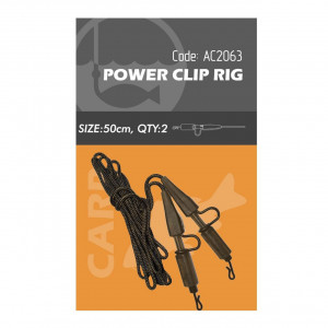 Montura Orange Power Lead Clip Rig 50cm 20kg 2buc