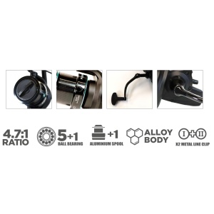 Mulineta Rive R-Long Cast 6000 Pro - Img 2