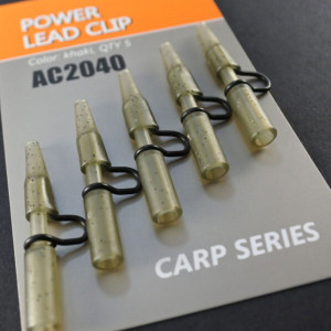 Orange Power Lead Clip 5buc - Img 3