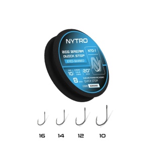 Rig Feeder Big Bream Nytro 50cm Quick Stop NTO01 Monofilament