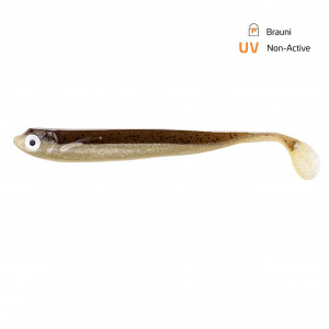 Shad Zeck ZANDER Gummi 12cm Brauni 3buc