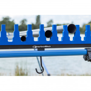 Suport Lansete Garbolino Kit Silver Base 12pozitii 4 Picioare XXL 70-100cm Anti-Vant