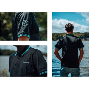 Tricou Rive Polo S Negru - Img 2