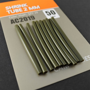 Tub Termoretractabil Orange Shrink Tube Kaki 2mm 5cm 10buc - Img 2