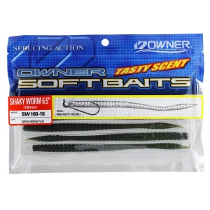 Vierme Owner Shaky Worm 160mm 19 Purple blue - Img 2