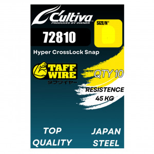 Agrafa Cultiva Amaz 72810 No.2 45kgHyper CrossLock Snap 10buc