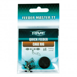 Agrafa Feeder Rive Quick Cage-Rig 4buc