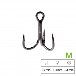 Ancora Zeck Pro-Treble M 4buc - Img 2