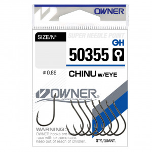 Carlig Owner 50355 No.3/0 Chinu With Eye - Img 3