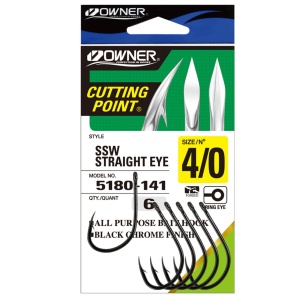 Carlig Owner 5180 SSW Straight Eye Black Chrome - Img 3